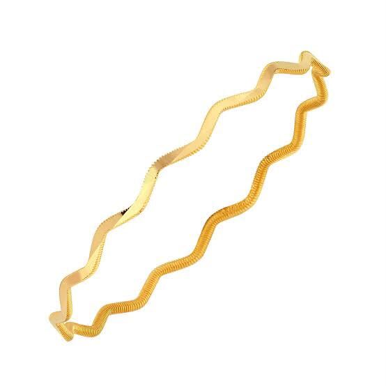 22 Ayar  10 Gram Zigzag Ajda Bilezik