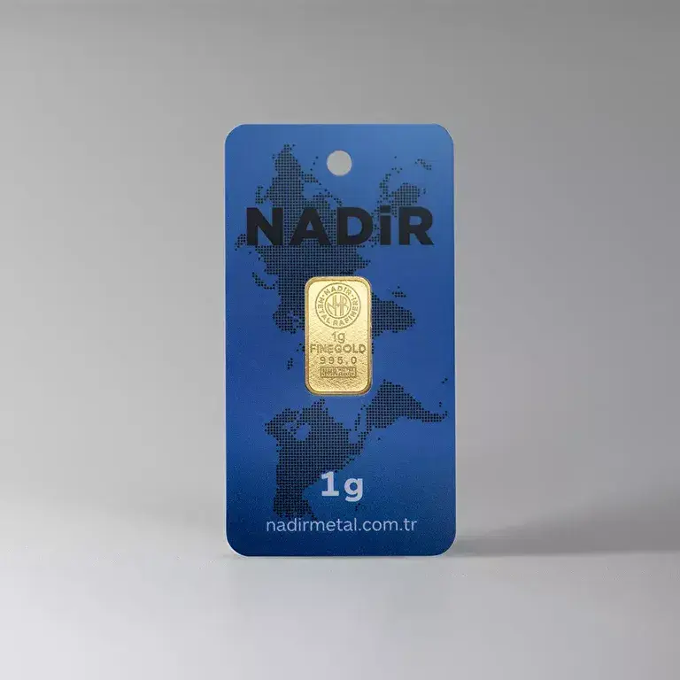 1 Gram Külçe Altın