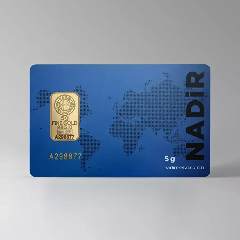 5 Gram Külçe Altın