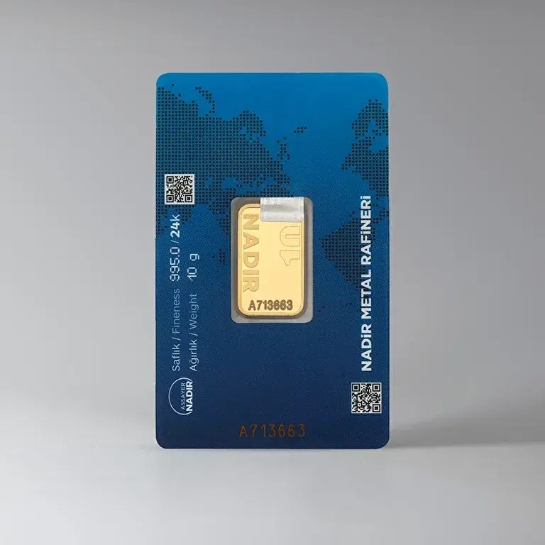 10 Gram Külçe Altın