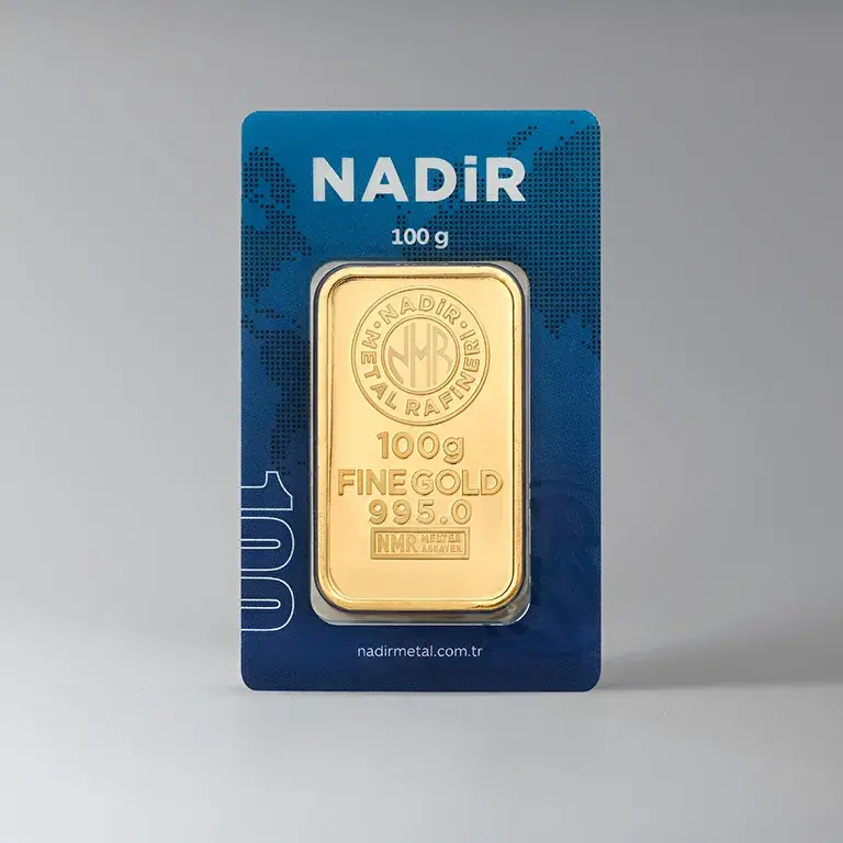 100 Gram Külçe Altın