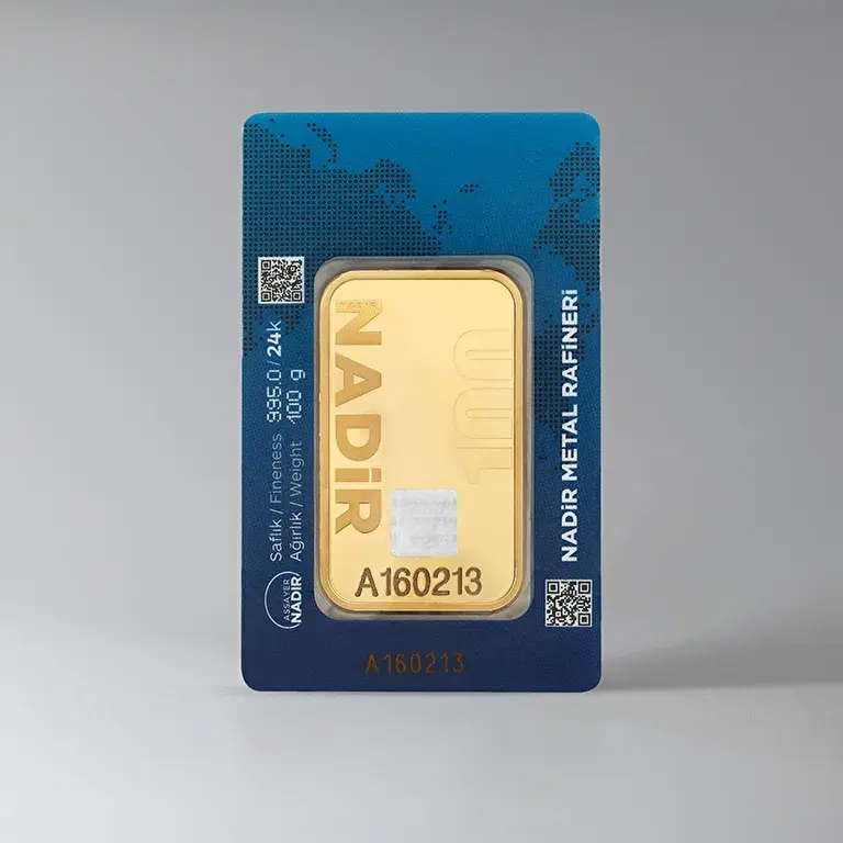 100 Gram Külçe Altın